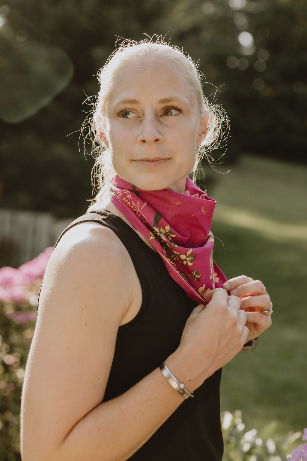 Hummingbird & Hive Bandana