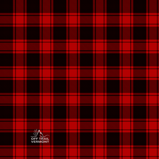 Red Plaid Infinite Bandana
