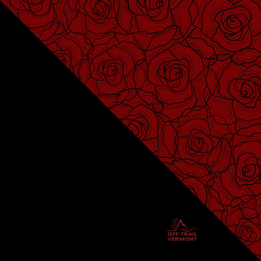 Dark Rose Bandana Split